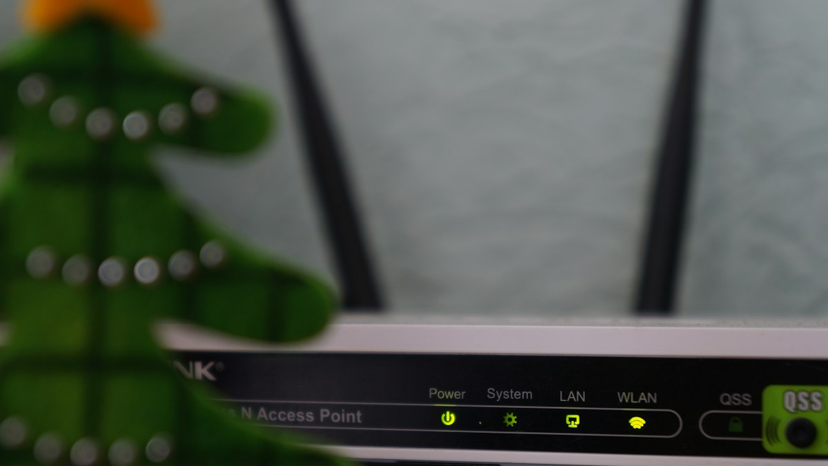 Wi-Fi роутер с индикаторами